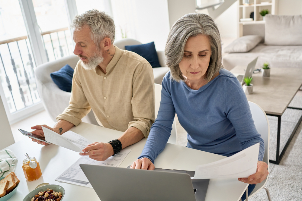 Couple planning for the future