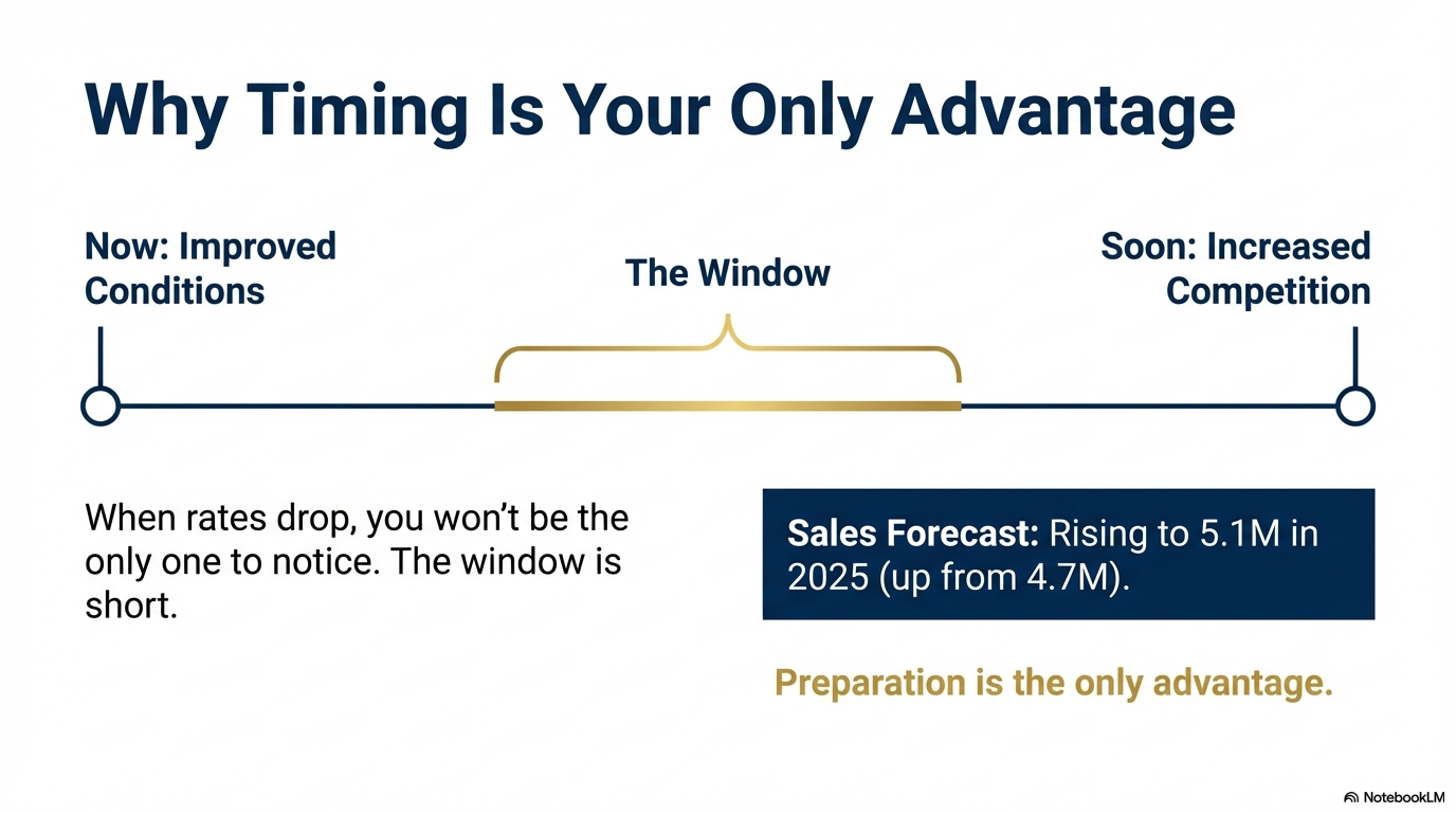 Timing is a major advantage for buyers